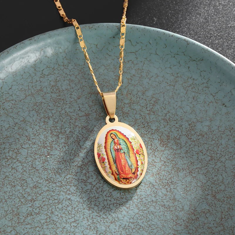 Classic Virgin Mary Pendant Necklace Collection | Sacred Medals for Men & Women | Christian & Catholic Devotional Jewelry Gifts
