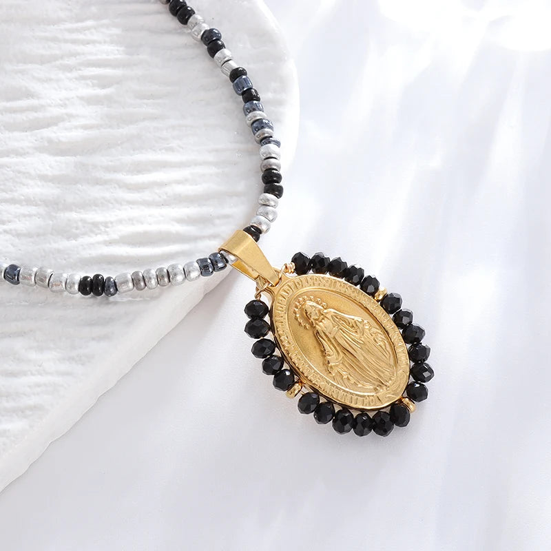 Classic Virgin Mary Pendant Necklace Collection | Sacred Medals for Men & Women | Christian & Catholic Devotional Jewelry Gifts