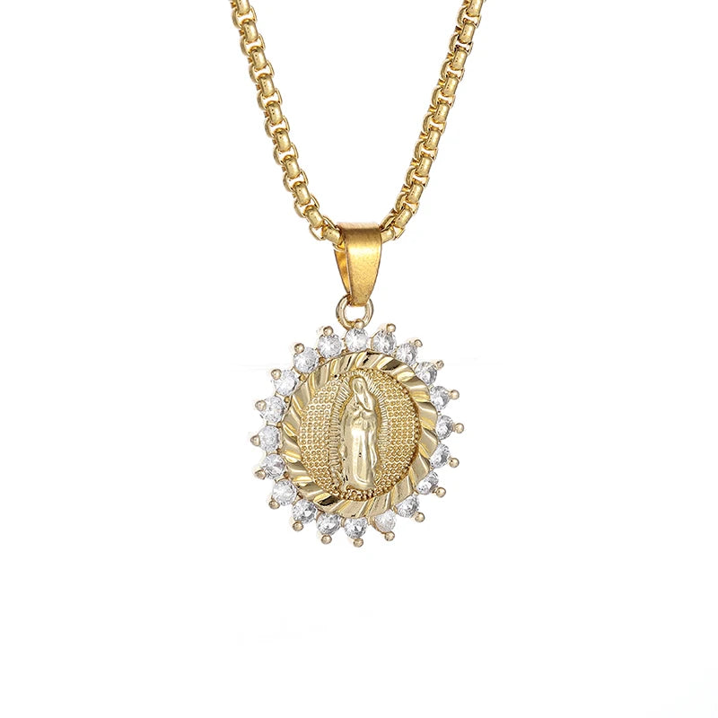 Classic Virgin Mary Pendant Necklace Collection | Sacred Medals for Men & Women | Christian & Catholic Devotional Jewelry Gifts