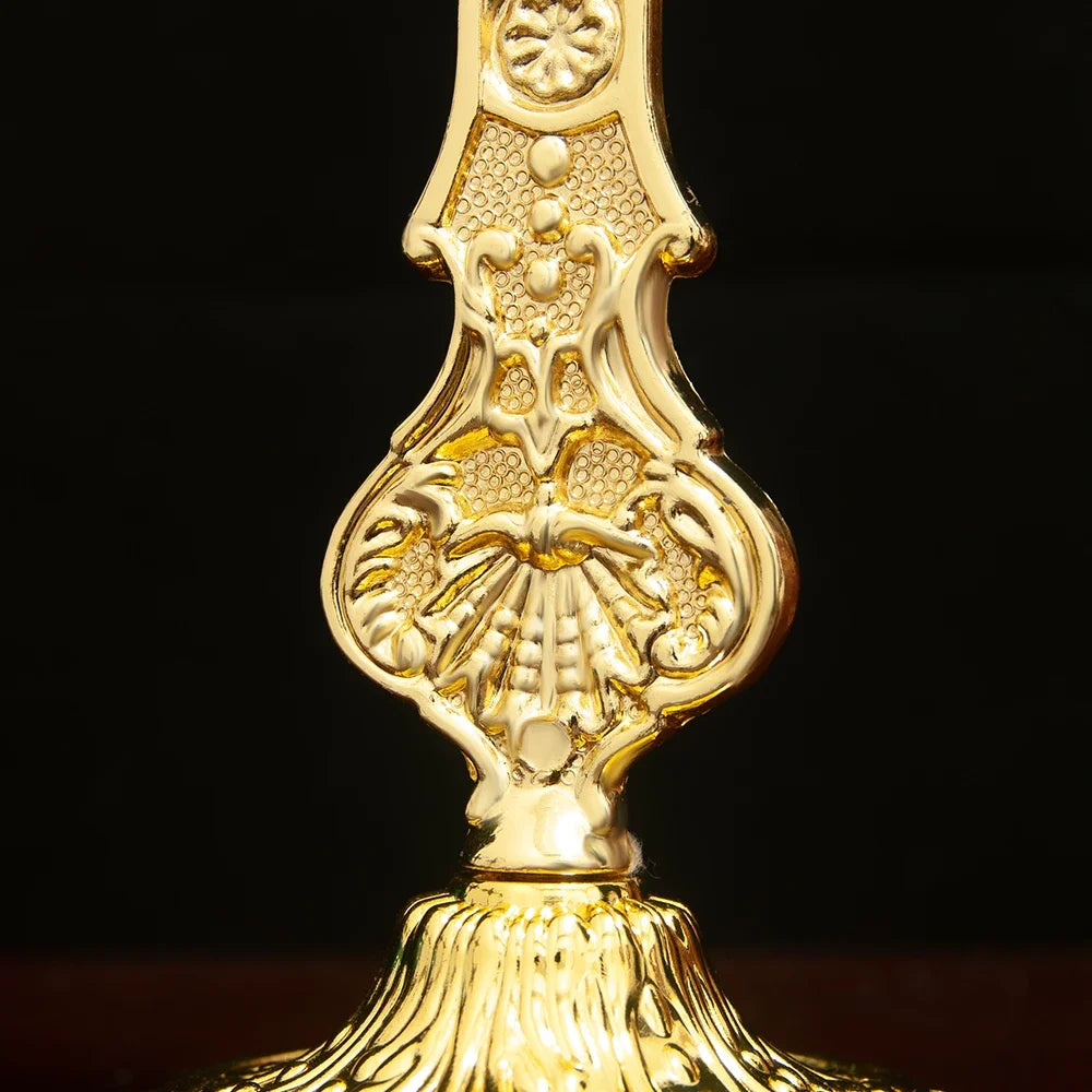 Exquisite Catholic Cross Church Ornament – Handcrafted Alloy Statue of Jesus – Perfect Home & Room Decoration