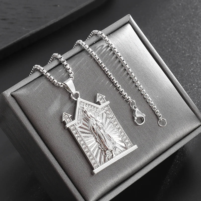 Classic Virgin Mary Pendant Necklace Collection | Sacred Medals for Men & Women | Christian & Catholic Devotional Jewelry Gifts