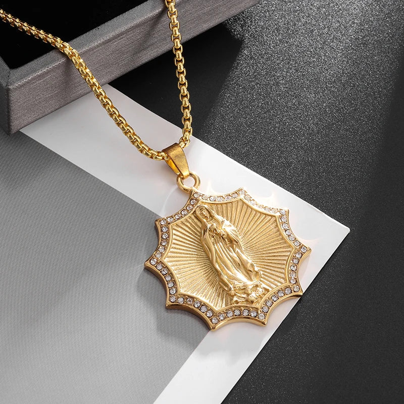 Classic Virgin Mary Pendant Necklace Collection | Sacred Medals for Men & Women | Christian & Catholic Devotional Jewelry Gifts
