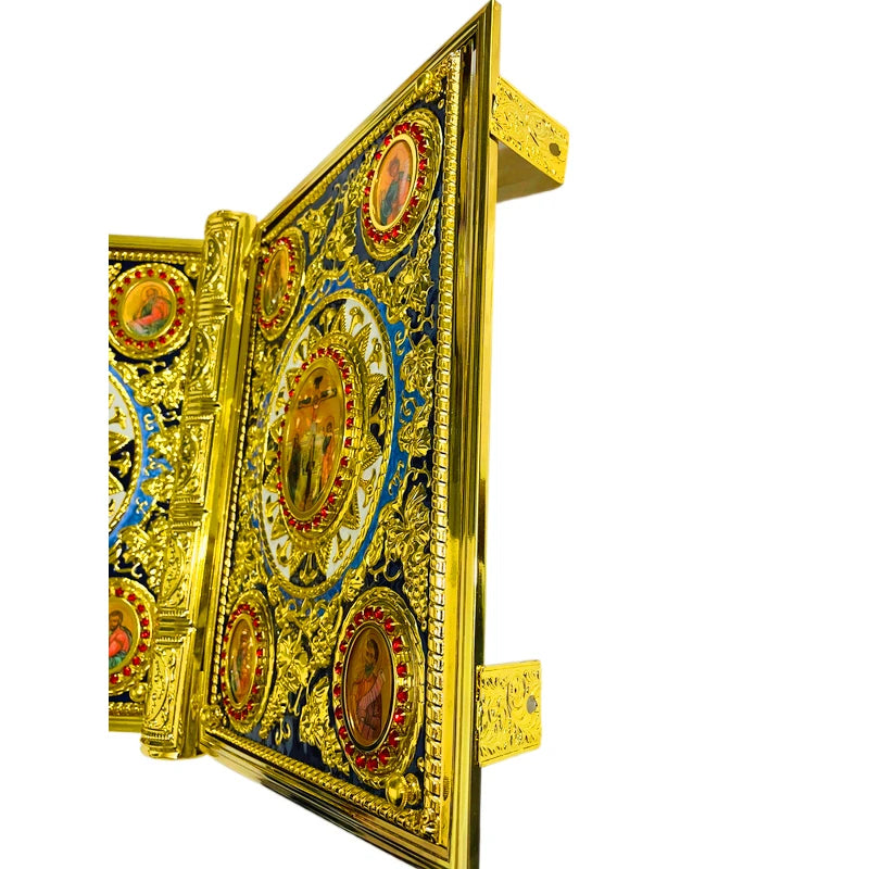 Gospel Holy Book Metallic Cover - Gold plated Book Cover