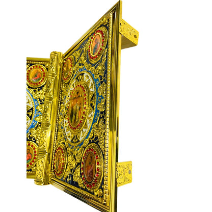 Gospel Holy Book Metallic Cover - Gold plated Book Cover