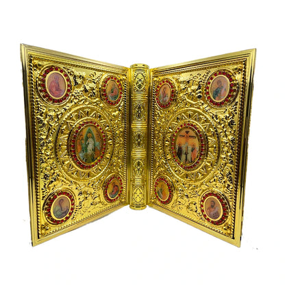 Gospel Holy Book Metallic Cover - Gold plated Book Cover