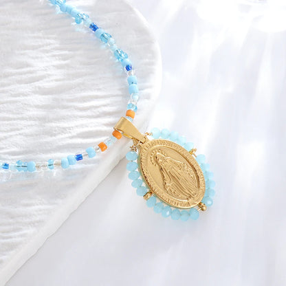 Classic Virgin Mary Pendant Necklace Collection | Sacred Medals for Men &amp; Women | Christian &amp; Catholic Devotional Jewelry Gifts