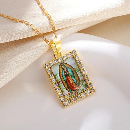 Classic Virgin Mary Pendant Necklace Collection | Sacred Medals for Men &amp; Women | Christian &amp; Catholic Devotional Jewelry Gifts