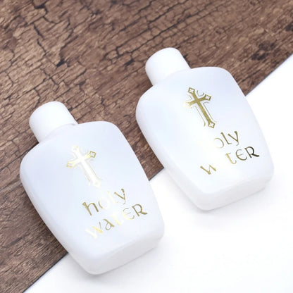 Empty Holy Water Bottles - 60ml Catholic Christian Holy Water Bottle - Holds Lourdes Water