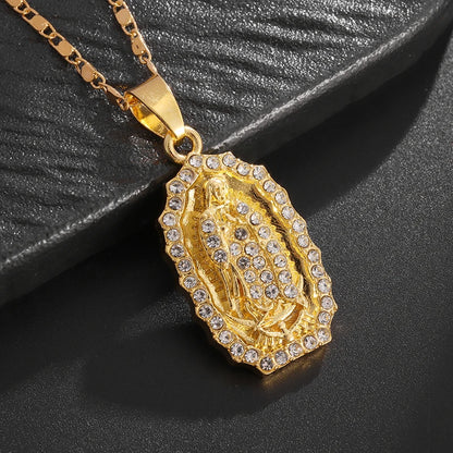 Classic Virgin Mary Pendant Necklace Collection | Sacred Medals for Men &amp; Women | Christian &amp; Catholic Devotional Jewelry Gifts
