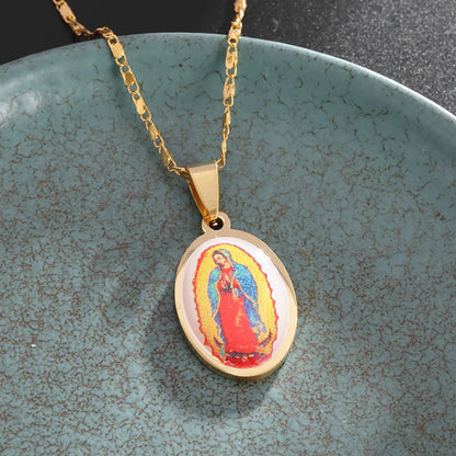 Classic Virgin Mary Pendant Necklace Collection | Sacred Medals for Men &amp; Women | Christian &amp; Catholic Devotional Jewelry Gifts