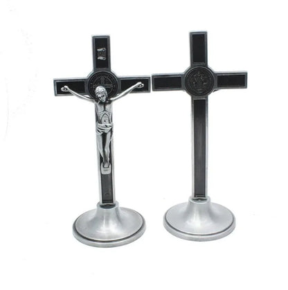 Cross Crucifix - Jesus Christ on the cross- Religious Prayer Room or Church Decoration -  Christian Home  Decor.