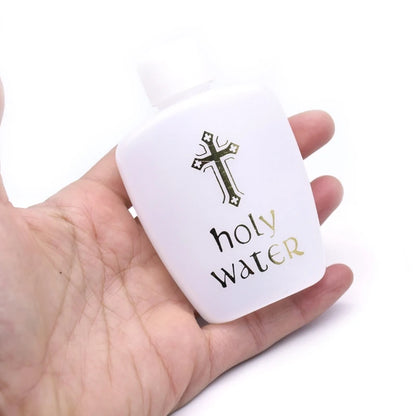 Empty Holy Water Bottles - 60ml Catholic Christian Holy Water Bottle - Holds Lourdes Water