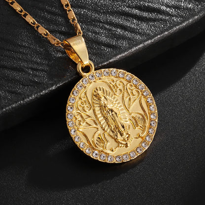 Classic Virgin Mary Pendant Necklace Collection | Sacred Medals for Men &amp; Women | Christian &amp; Catholic Devotional Jewelry Gifts