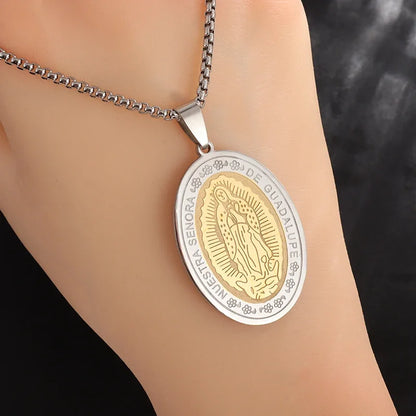 Classic Virgin Mary Pendant Necklace Collection | Sacred Medals for Men &amp; Women | Christian &amp; Catholic Devotional Jewelry Gifts