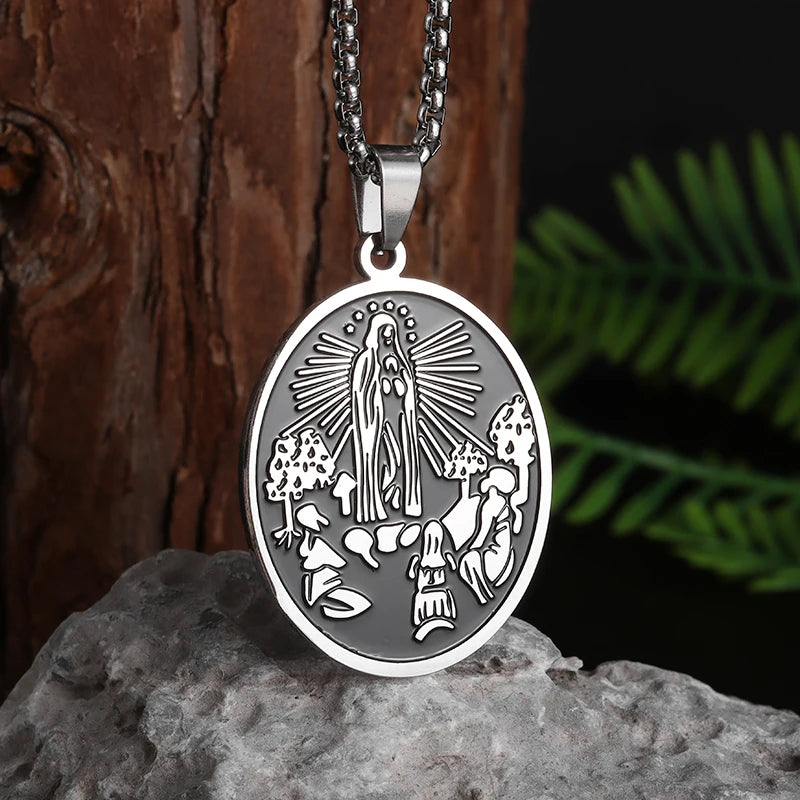 Classic Virgin Mary Pendant Necklace Collection | Sacred Medals for Men &amp; Women | Christian &amp; Catholic Devotional Jewelry Gifts
