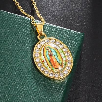 Classic Virgin Mary Pendant Necklace Collection | Sacred Medals for Men &amp; Women | Christian &amp; Catholic Devotional Jewelry Gifts